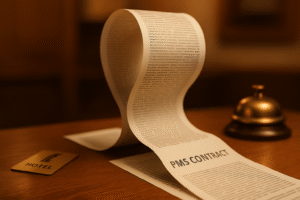 hotel PMS contract terms
