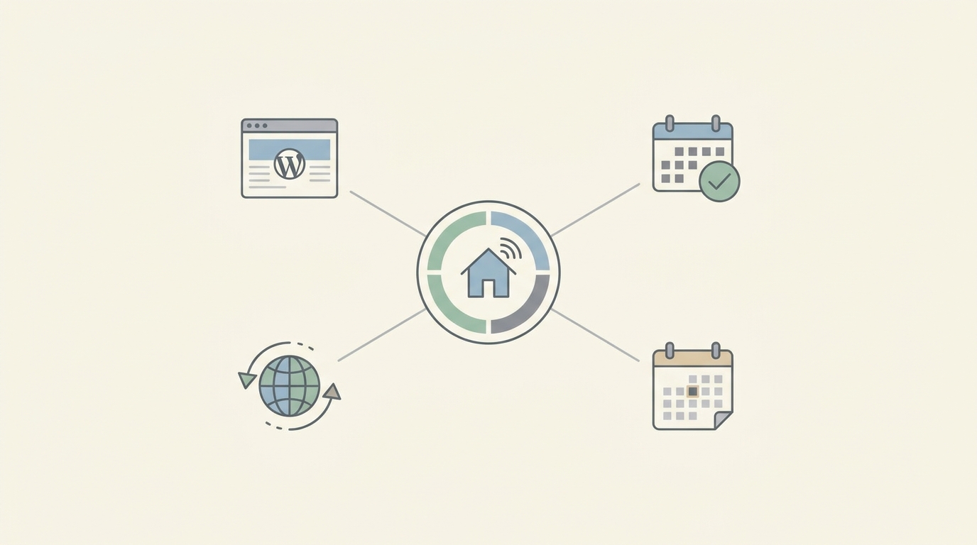 All-in-one platform connecting website, booking engine and channel manager